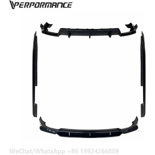 High quality x6 g06 small bodykit fit for high quality g06 x6 black knight aero bodykit with lip diffuser spoiler skirt