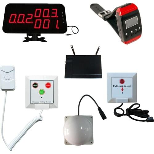 Ycall Hospital Home Calling Service Wireless Emergency Bathroom Push Buzzer System