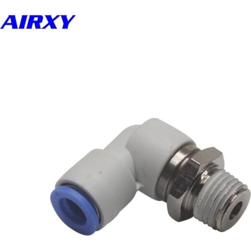 10pcs SMC Style KQ2L Pneumatic fittings Male Elbow Sealant Copper Connector Pipe Fittings gas pipe fitting elbow