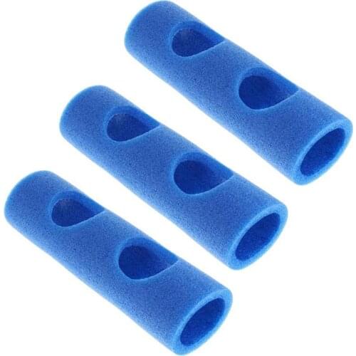 3pcs Deluxe Swimming Pool Noodle Connector with 2 Cross Holes Connection Joint for Water Toy Chair DIY Building Assemble HOT