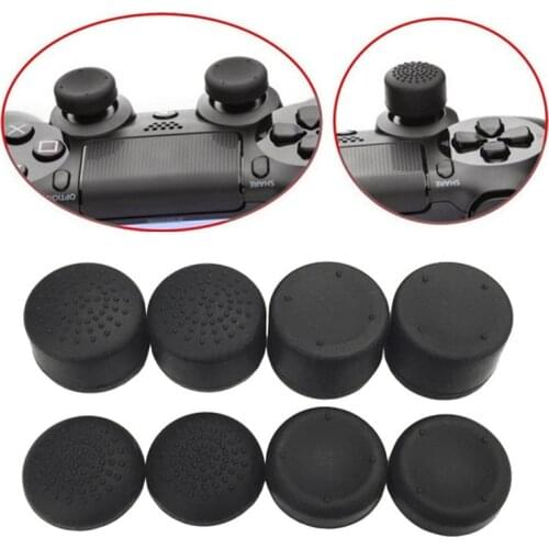 8Pcs Joystick Thumb Stick Grip Cap For Sony PlayStation Dualshock PS4 Joypad Controller Thumbsticks Thumb Grip Extender