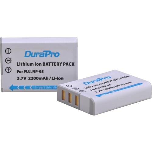 2200mAH NP-95 NP95 Rechargeable Camera Battery for Fujifilm X30 X100 X100S X100T X-S1 FinePix F30 FinePix F31 fd F31f Real 3D W1