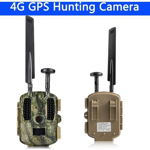 BOBLOV 4G GPS Hunting Camera Infrared Night Vision Hunting Cameras Trail Wildlife Hunter Cam Scouting Chasse Photo Traps MMS GSM