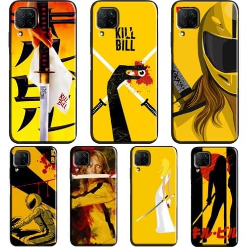 Kill Bill Movie Poster Case For Huawei P30 Lite P20 P40 Pro Mate 20 P Smart 2021 2019 Nova 5T Honor 9X 8X 10i 8A