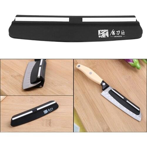 Kitchen Tools Gadgets Black For Sharpening Durable Knife Sharpener Angle Guide Fruit and Vegetable Tools