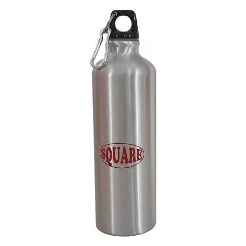 Square 750ML. Aluminum Flasks Water Bowl