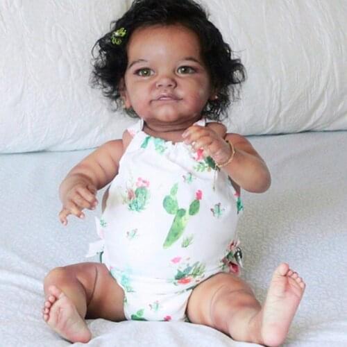 Reborn Kit 23 Inches Reborn Baby Vinyl Doll Kit Tobiah with COA Unpainted Unassembled Doll Parts DIY Blank Reborn Doll Kit