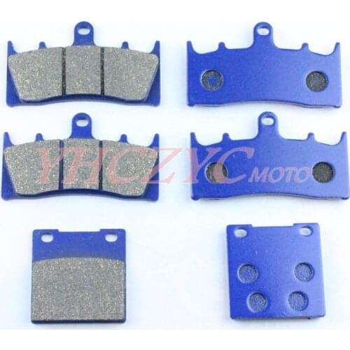 For KAWASAKI ZRX1100 1997-2000 motorcycle front and rear brake pads set