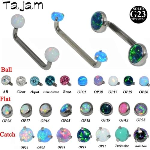 1piece G23 Titanium Internally Threaded Surface Barbell Micro Dermal Anchor Fashion Body Piercing Jewelry 14G Silver Color