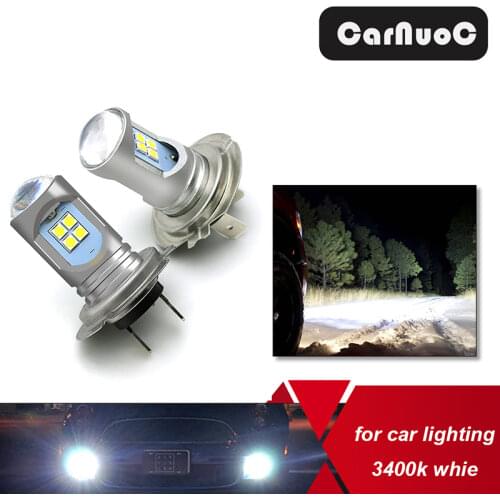 2Pcs H8 H11 LED 6000K White Car Fog Lamp for BMW 3 5 Series F30 F10 E60 E90 E36 E34 E39 E91 E92 E38 E65 LED Lights HB3 HB4 Bulb