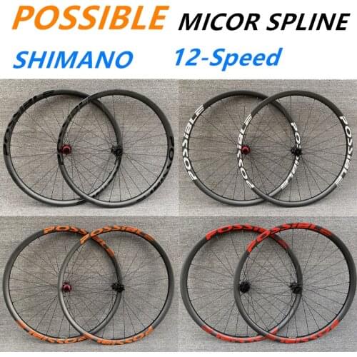 Possible 29er BOOST 148 carbon MTB 30MM 330g rim with dt swiss Micro Spline 12 speed Hub for XC MTB bike without camera ready
