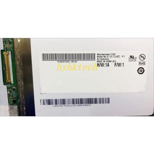 LCD PANEL B101EW05 V1 10.1 INCH ,1280*800 New&original in stock.tested 100% work before shipment