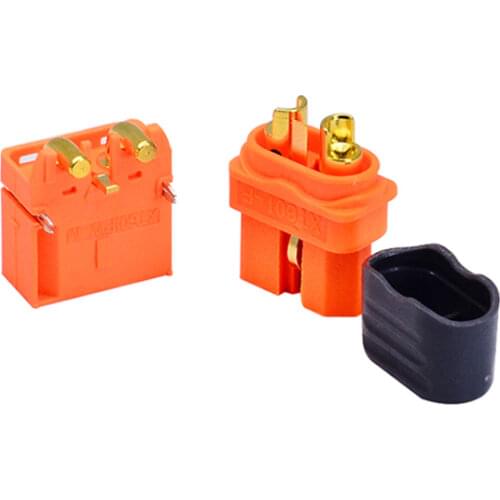 10PCS Amass XT60IPW Male XT60I Female Connector with Signal Pin XT60 2+1 PCB Welding Plug for RC UAV Charger Controller Parts