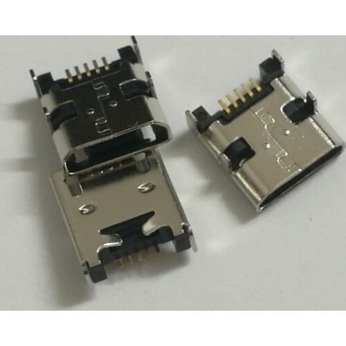 10pcs/lot New Micro mini USB DC Charging Socket Port jack Connector For ACER ICONIA A3-A10 B1-710 Tab B1-A71 B1-711 A200 B1-720