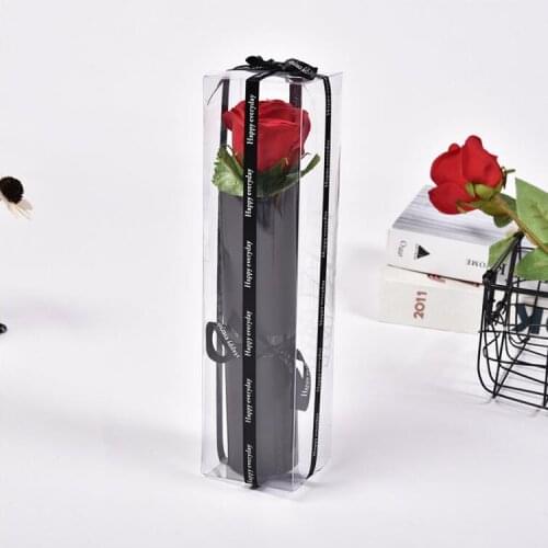 4 pcs /lot Mothers Day Gift box New Rose flower Soap Flower Wedding flower artificial roses flowers bouquet