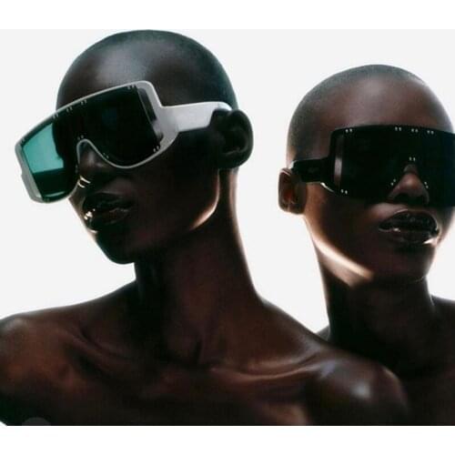 AOZE 2021 Luxury Sunglasses Women Oversized Sun Glasses Women Fashion Brand Designer Sunglasses For Women Square Okulary