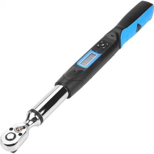 30N.m 3/8" Digital Torsion Wrench High Accuracy Torsion Bidirectional Ratchet Head Electronic Wrench Power Tools