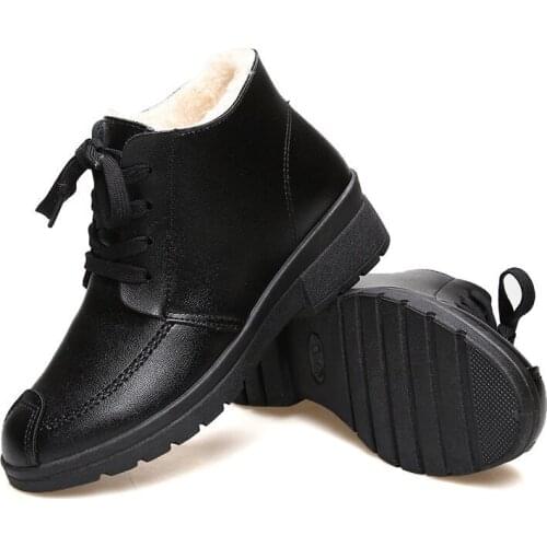 GFFIDA Women's Wedge Ankle Boots