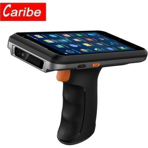 CARIBE PL-55L Laser Barcode Scanner Android 2D Terminal 1D Mobile Zebra NFC UHF Rfid Reader