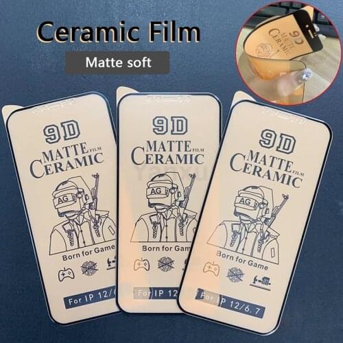 Matte Ceramic Film For OPPO F19 F17 F15 F11 F9 F7 F5 Pro K7X K5 K3 K1 Full Cover 9D Protective Glass Soft Screen Protector