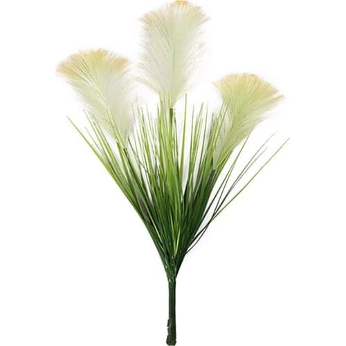 Silk Plant Home Flower Decoration Plastic Simulation Floral Plants High-quality Wire Multicolor Real Touch Artificial Setaria