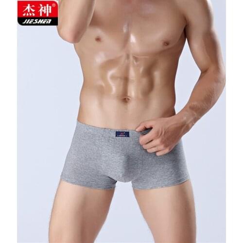 New fashion breathable cotton shorts men underwear mens Comfortable boxers Homme Cueca Homewear For Men 5pcs/lot