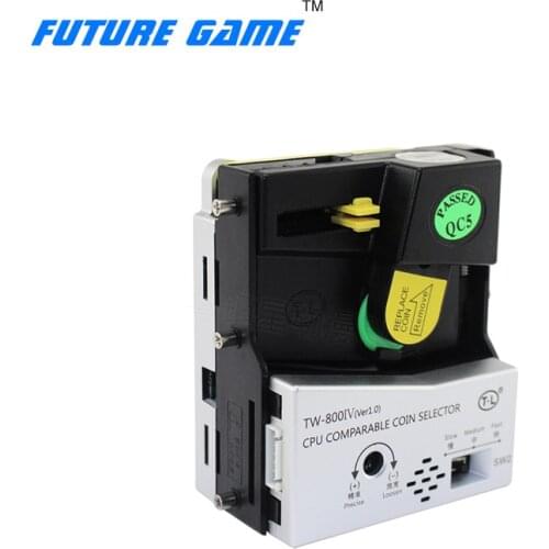 TW-800IV Direct injection electronic cpu Coin Acceptor apply to washing vending machine or arcade game console