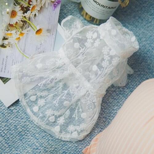 Tulle Dog Clothes Princess Dog Clothing Puppy Chihuahua Wedding Clothes for Small Medium Dogs Costume Ropa De Perro Mascotas