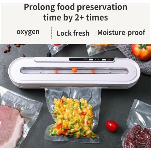 Vacuum Sealer Machine Automatic Food Sealer for Food Storage Compact Design Easy To Mini Bag Sealer Travel Vacuum Bag
