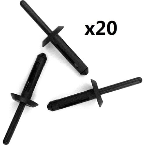 X20 FOR BMW E90 E91 Z4 E85 E86 X3 X5 X6 BUMPER SKIRT SILL RIVET CLIPS Plastic NEW REPAIR SET OE 51717002953