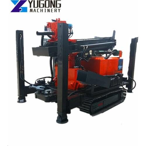 YG-180 Crawler Type Water Well Drilling Rig Water Well Drilling Machine for Mountain and Rock Formations