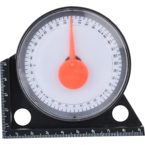Zezzo® Magnetic Precise Angle Level Finder Mini Inclinometer Protractor Tilt Level Meter Angle Finder Clinometer Gauge Tool