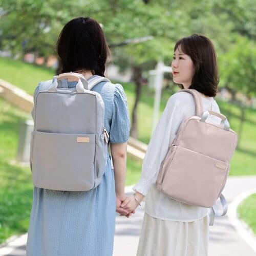 Women Laptop Backpack 14/15.6 inch Female Simple Travel Back Pack Waterproof School Bag For Teenage Girl