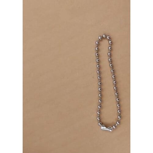 100 meters/lot White Brass Beads Chains Key chains materials Copper Accessories Hot Selling Statements Copper New order Item 04