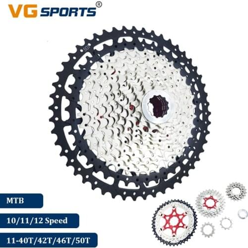 2019 VG Sports Mountain Bike 10 11 12 Speed Velocidade Bicycle Separate Cassette MTB Ultralight Cassete Sprocket 40T 42T 46T 50T