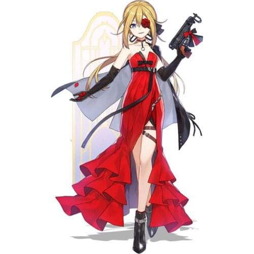 2020 Hot Game!!! Girls Frontline Cosplay Costume 1st anniversary Red Sexy evening Dress Women new Outfit