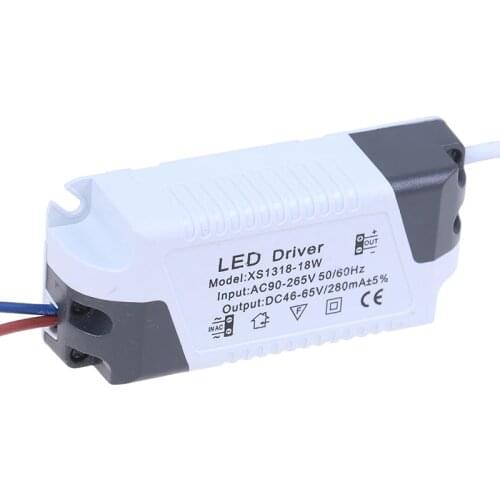 3W-36W 165-265V Plastic Shell Constant Current 300mA LED Lamp Driver Power Supply Adapter