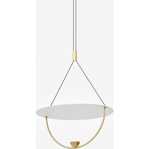 American Creative Glass Ball Pendant Lights Iron Hoop Hang Lamp For Bedroom Cafe Restaurant Bar Indoor Lighting Fixtures Decor