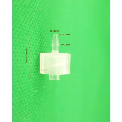 Free shipping 100pcs/lot 1/16inch-Barb Male Luer Tapered Fitting (polyprop) ,Luer Lock Tapered Connector