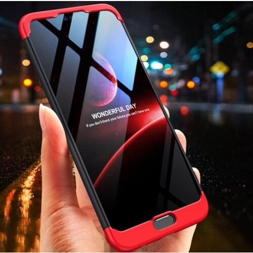 Honor 10 Case 360 Degree Protected Full Body Phone Case for Huawei Honor 10 Honor10 Shockproof Cover + Glass Film