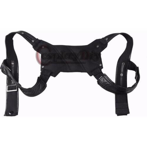Cosplaydiy :The Winter Soldier Bucky Barnes Chest Shoulder Strap and Waist Belt Bag For Customer