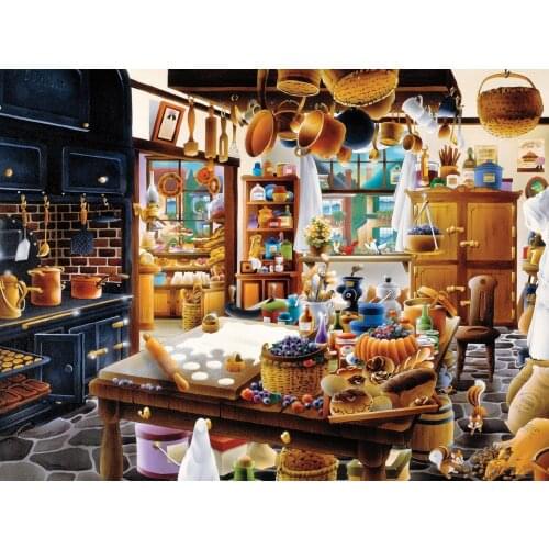 JMINE Div 5D Bakery Kitchen Full Diamond Painting cross stitch kits art High Quality food 3D paint by diamonds