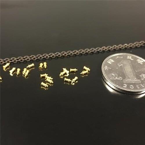 Anchor Chain & 20pcs Bollards Set for 1/350 Cruiser Battleship Model Accessories