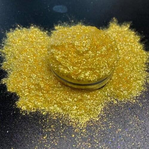 Cosmetic Grade Yellow Diamond Loose Highlighter Pigment Powder Eyeshadow Lipgloss Pigment