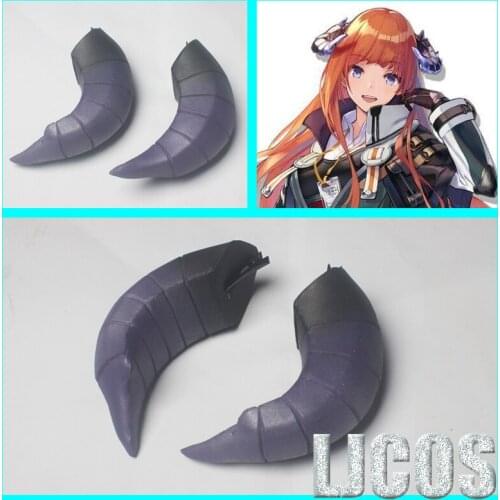 Hot Game Arknights BAGPIPE Dragon Horn Headdress Halloween Carnival Cosplay Party Props Accessories Game Fans Gift