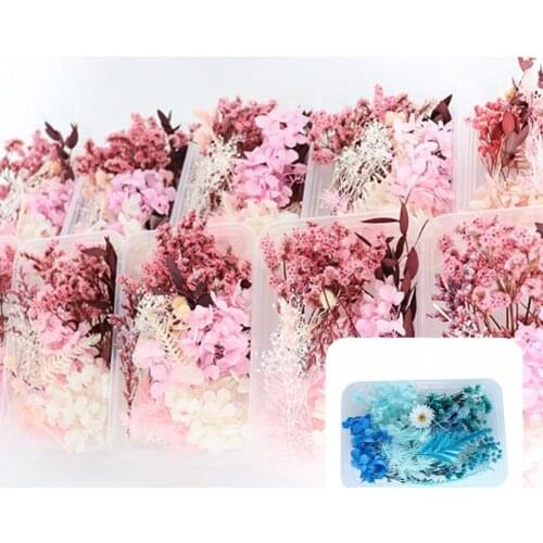 Excellent Workmanship Hard to Fade Handmade Dried Flower Model for Holiday