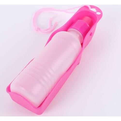 New Dog Water Bottle Portable Pet For Dogs Food Water Feeder Drinking Bowl Pets Water Feeder Dispenser for Small Large