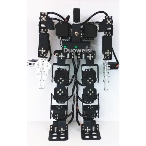 19 DOF humanoid dance robot / biped walking robot / for teaching kit / matching accessories 19 degrees of freedom robot