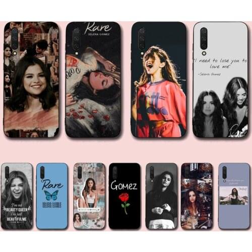 TOPLBPCS Selena Gomez Rare Phone Case for Xiaomi mi 9 8 10 5 6 lite F1 SE Max 3 2 mix 2s