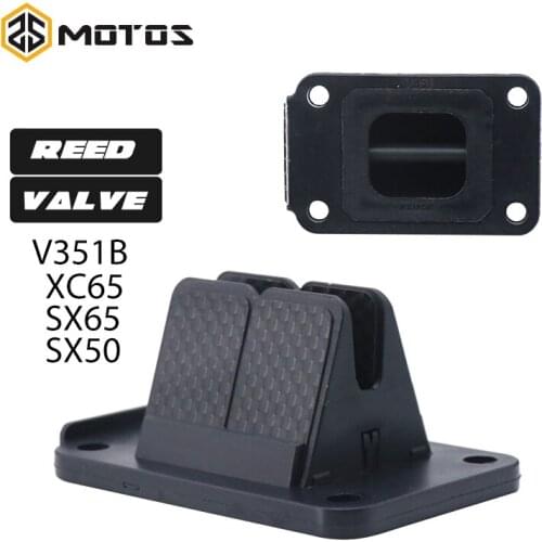ZS MOTOS Carbon Fiber Reed Valve For KTM XC65 SX65 SX50 Motorcycle Reed Valve For VForce3 V351B